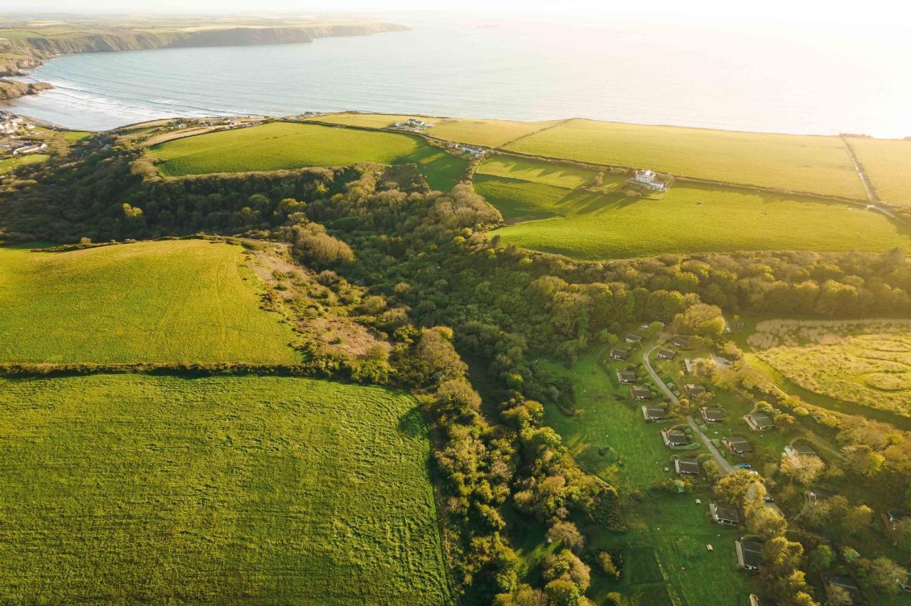 Timber Hill Self Catering Cedar Lodges Broad Haven Exteriör bild