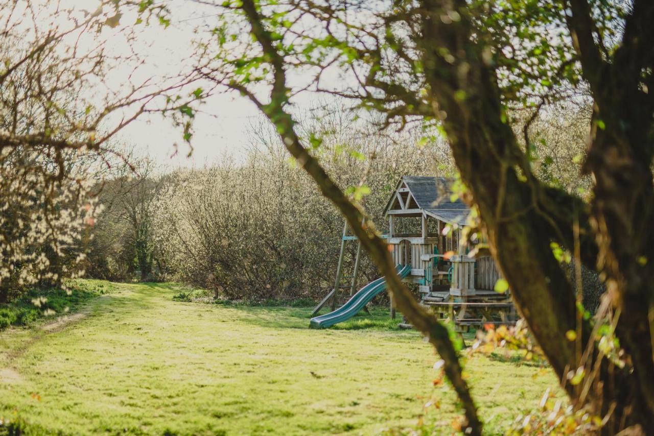 Timber Hill Self Catering Cedar Lodges Broad Haven Exteriör bild